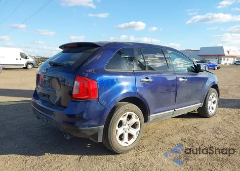 2011 Ford Edge Sel from USA, damaged, VIN 2FMDK4JC7BBA04362
